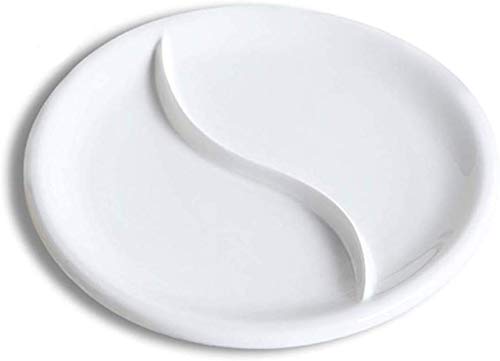 High-end venues such as kitchen hotel restaurants TCPD Double Grid Ceramic Plate, Walnut Ceramic Dish Cookie Ceramic Dish Cherry Ceramic Dish Size 25 * 25 * 2CM, 30 * 30 * 3CM Chinese retro Retro barb