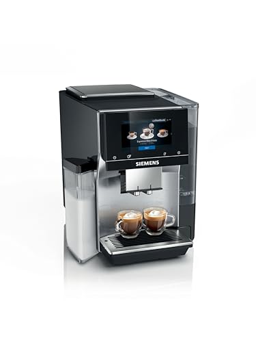 SIEMENS EQ700 Fully Automatic Bean to Cup Coffee Machine, 5' Touch Screen Display, Cold Brew/Slow...
