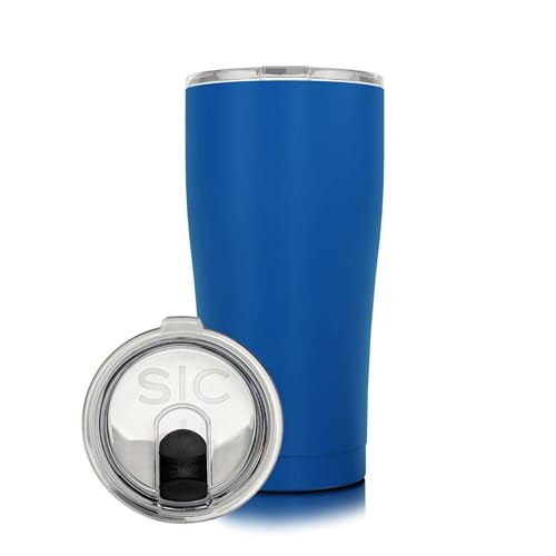 Seriously Ice Cold SIC 20oz Insulated Travel Tumbler Mug, Premium Double Wall Stainless Steel, Leak Proof BPA Free Lid