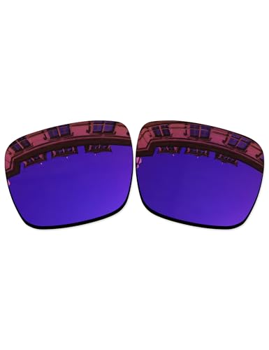 Image of Lenses Replacement for Oakley Sylas XL OO9448 Sunglass - Violet MirrorCoat Polarized