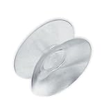 Color: transparente BRINOX Ventosa Doble Cara, Ø 30 mm (2 Unidades)