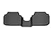 WeatherTech Custom Fit FloorLiners for Mini Clubman - 2nd Row (448712), Black