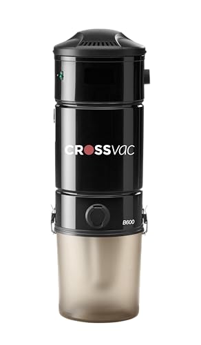 crossvac Zentralstaubsauger B600-1450 Watt - 580 Airwatt - Bypass-Motor - HEPA-Filter wartungsfrei - Beutellos - 5 Jahre Garantie crossvac Zentralstaubsauger B600-1450 Watt - 580 Airwatt - Bypass-Motor - HEPA-Filter wartungsfrei - Beutellos - 5 Jahre Garantie
