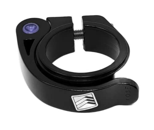 GT All Terra 34.9mm Seat Clamp with Quick Release Bolt Lightweight Alloy Black