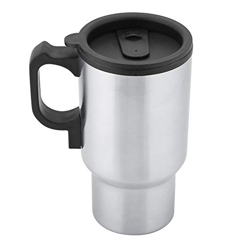 Tetera eléctrica de viaje Glomora 12V 450mL acero inoxidable miniatura 7