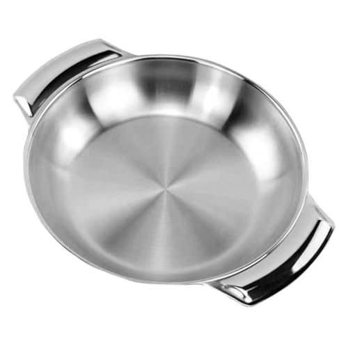 Wok de acero inoxidable con mango para cocina miniatura 1