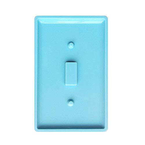 2Pcs Light Switch Cover Resin Mold, Switch Socket Panel Plaster Mold,Light Switch Mold, Silicone Mould Epoxy Mold for DIY Jewelry Craft