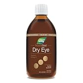 Nature's Way NutraSea Dry Eye Advanced Omega-3 Supplement - Support for Proper Tear Function - Citrus Flavour – 1500mg of EPA+ DHA & 150mg GLA Blend - 500 ml Liquid, Value Size