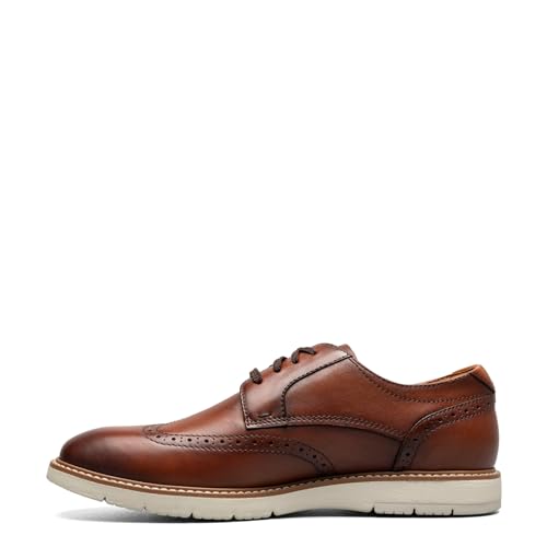 Florsheim Vibe Wingtip Oxford Men's Oxford, 9.5 D(M) US, Cognac4