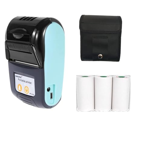 Mini imprimante Bluetooth 58mm portable rose pour imprimer vos reçus de poche en voyage