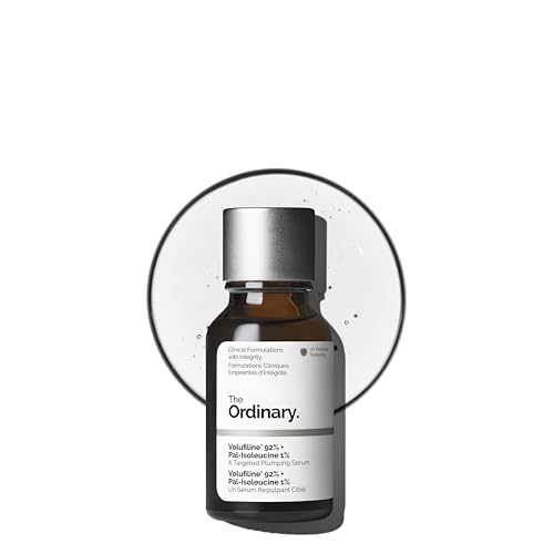 The Ordinary Volufiline 92% + Pal-Isoleucine 1% Plumping Anhydrous Serum Facial Skincare for Loss of Volume 15ml