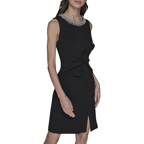 KARL LAGERFELD Paris Women's Dresses Dress, Black, 4 at Amazon Women's  Clothing store