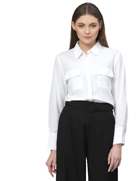 Image of Style Quotient Women Black Formal Shirt