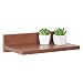 Produktbild RICOO Wandregal 30 x 8 x 19 Braun Rustikal Eiche, Spanplatte aus Holz, Hängereral WM057-ER, Regal Wand, Bücherregal Bilderregal Fotoregal Küchenregal Hängend Wandboard Regalbrett Schweberegal