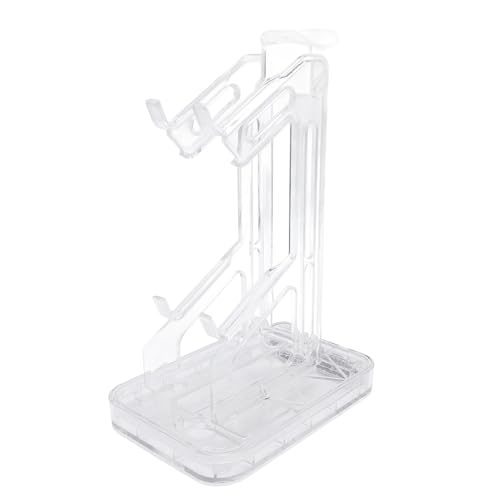 EIMSOAH Organizador Universal de Soporte de Exhibición Acrílico para Controladores de Juegos con Diseño de Ahorro de Espacio para Controlador de Interruptor, Ideal para Coleccionistas