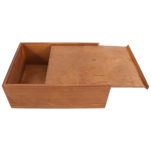 Frcolor 木製レトロ収納ボックス 式 小物入れ アンティーク調 ジュエリーケース 宝箱風 携帯用パッケージ 保管整理 ホームデコレーション用