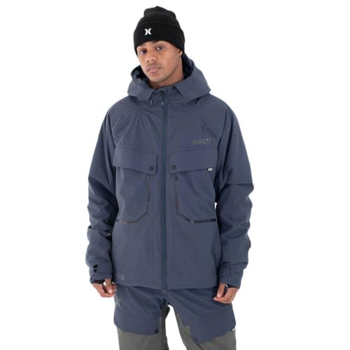 Hurley Veste Hommes Deeppow coupe-vent chaud pour l'hiver