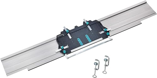 Rail de guidage pour scie circulaire wolfcraft avec guide perçage bois - 3