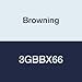Browning 3GBBX66 Banded V-Belt, BX Section, Rubber Compound, 66" Length, 3" Width, 3 Bands