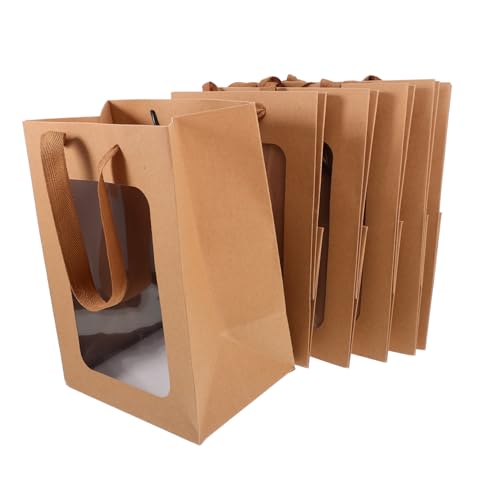 Boîte papier décorative avec fenêtre KOMBIUDA pour table de mariage chic