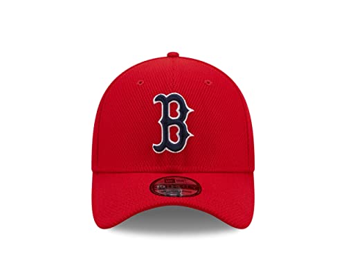 New Era Boston Red Sox Baseball Cap 39Thirty gebogener Schirm rot Teamlogo Kappe Hut Stretch - L-XL (7 1/8-7 5/8) – Ansicht 2
