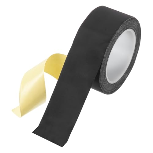 Image of MECCANIXITY Insulating Acetate Cloth Adhesive Tape, 1.8in x 98ft Black Electrical Heat Resistant Fabric Tape for Laptop Electric Automotive Guitar Repair Wire Harness