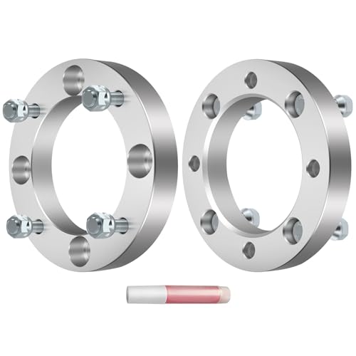 ECCPP 2PCS 1 inch 4x137 Wheel Spacers 4 Lug 4x137mm to 4x137mm 110mm fits for 2009-2013 for Can-Am Outlander 800R 2008-2014 for Can-Am Renegade 500 | for Kawasaki Mule 500 600 with 10x1.25 Studs