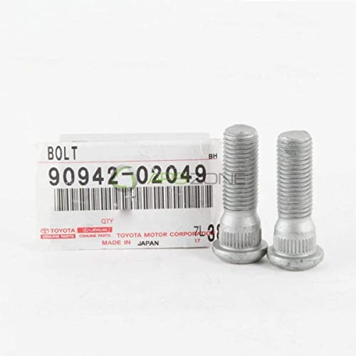 Genuine OEM Toyota Lexus New Wheel Lug Stud - Set Of 2-90942-02049