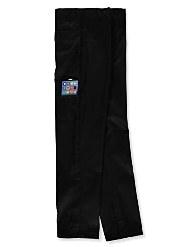 Denice Boys' Flat Front 5-Pocket Pants with Cell Phone Pocket2