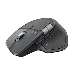 Logitech MX Master 4, ergonomische kabellose Maus mit fortschrittlichem, leistungsstarkem, haptischem Feedback, ultraschnellem Scrollen, Laden über USB-C, Bluetooth, Windows, MacOS – Grafit online kaufen – Sparfuchs24.io