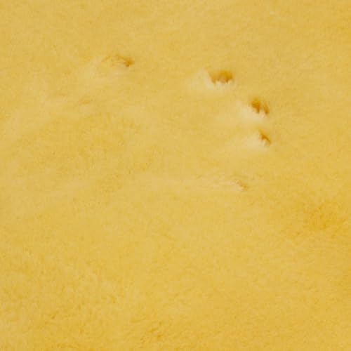 Image of CleanSheep Extra Wide Medical Sheepskin, USA Made, Washable, Pressure Relief Natural Underlay for Bed