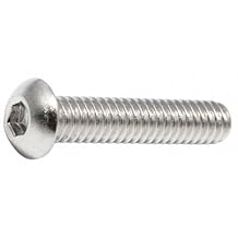 FBBHSCAPS516181P25 Socket Head Cap Screw, 18-8Stainless Steel, 5 inces Thread Size, 5/16-18 inches Thread Diameter, 1 inches Length Under Head, PK 25