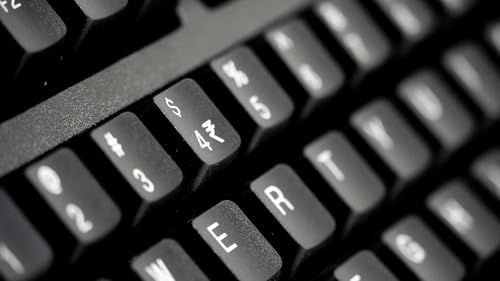 Image of TVS Gold Mechanical Wired Keyboard 1.5 Meter USB Cable, USB Gold Keyboard || 1 Years Warranty