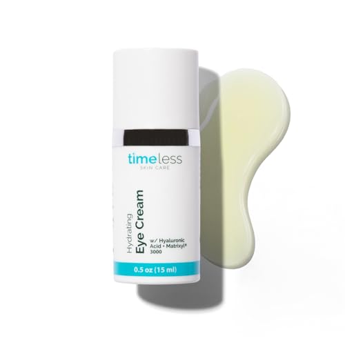 Timeless Skin Care Hydrating Eye Cream - Skin Care Cream for Eyes with Hyaluronic Acid - Hydrating Beauty Product for Personal Care - 0.5 oz (Pack of 1)