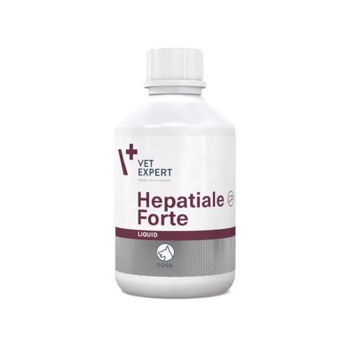 VetExpert Hepatiale Forte Liquid | 250 ml | Alimento complementare per cani | Per supportare la funzione epatica in caso di disturbi avanzati