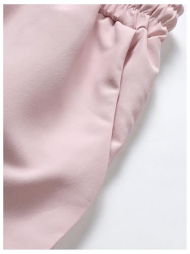 OYOANGLE Men's 2 Piece Button Down Outfits Floral Print Short Sleeve Shirt and Shorts Hawaiian Sets4