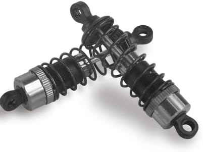 BEZGAR Spare Parts Accessories Aluminum Capped Oil Shocks(Front&Rear) (12796R+12797/90201) for HB121/HM124 Hobby Grade 1:12 Scale Remote Control Truck