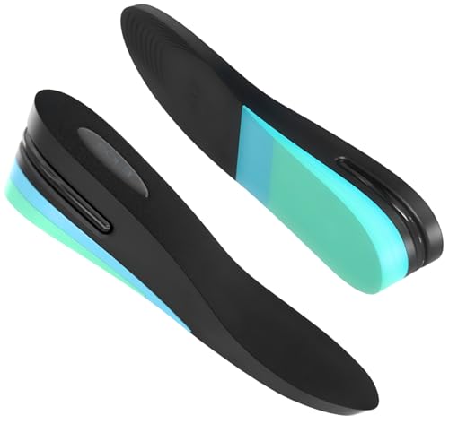 The Original 3-Level Height Increase Insoles - Men’s Adjustable Shoe Lifts 2.36 Inches Taller Inserts
