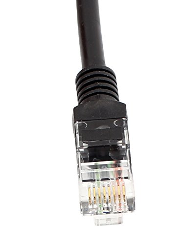 Inyector POE Power Over Ethernet para cámara CCTV IP Ruilogod Kit de cable RJ45 par miniatura 2