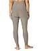 Beyond Yoga Women's Spacedye Love The Bump Maternity Pocket Midi Legging, Birch Heather, Medium