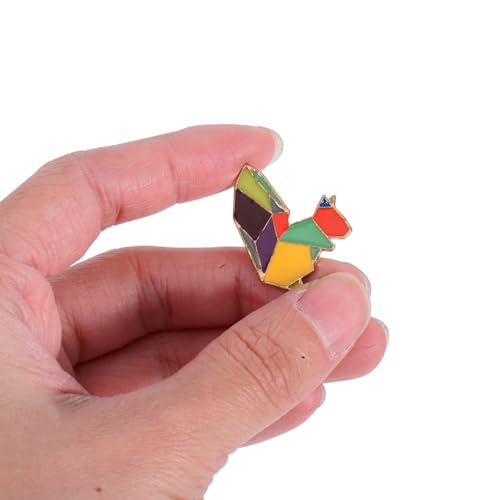 3pcs Cute Enamel Pin DIY Cartoon Animal Squirrel Brooches Pin Badges for Clothing Bags Backpacks Jackets Hat(XZ015)3