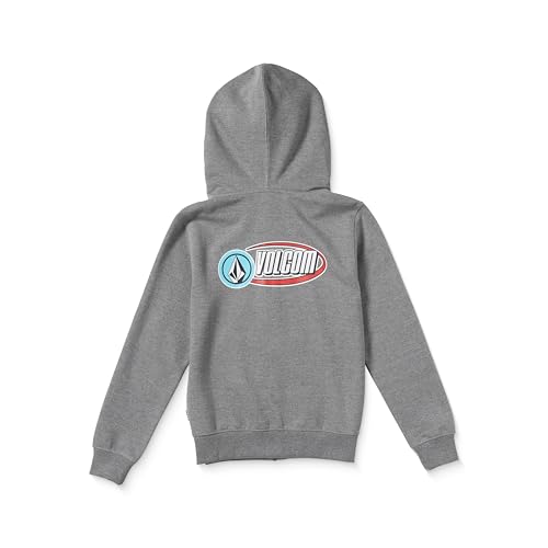 Volcom Big Boys Eclipse Zip Fleece Hoodie Sweatshirt2