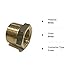 Edge Industrial Brass Reducing Hex Bushing 3/4