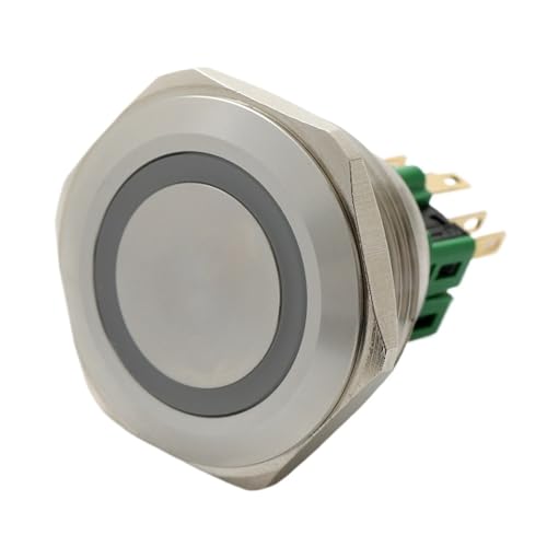 Interruptor de 40 mm PM401F-11E con enclavamiento de 6V y contactos 1NO1NC