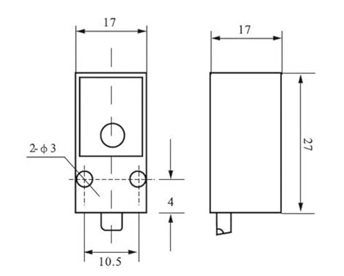 Détecteur de proximité inductif PNP NC DC 3 fils compact - 4