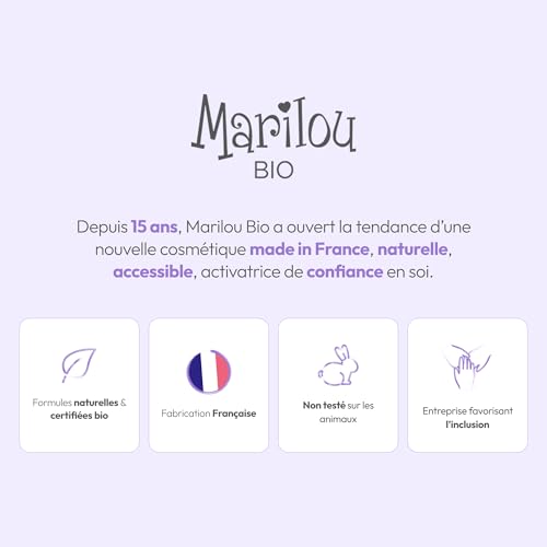 Marilou Bio - Gommage Visage Exfoliant bio à l'eau de Verveine - Affine le grain de peau, redonne de l'éclat - 99% d'ingrédients d'origine naturelle - 75 ml – vue 7