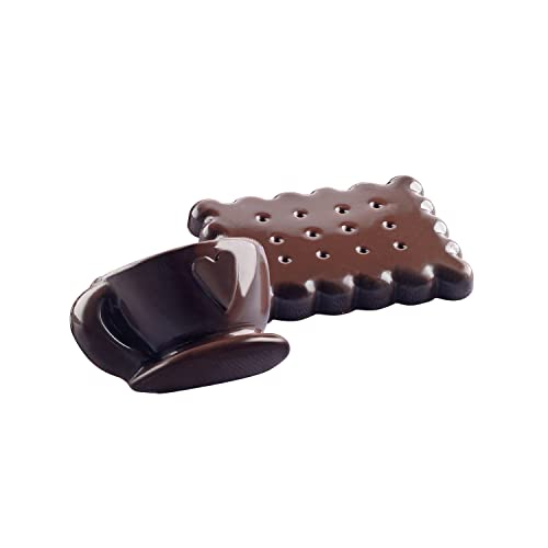 silikomart | SCG17 Silikonform für Pralinen TEATIME, Antihaft, 12 Pralinen, Teestube Thema, 1er Pack Form für Süßigkeiten, Easy Choc, 43… – Ansicht 6