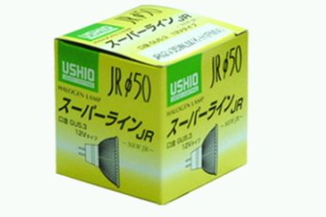 USHIO JR12V 50W 広角35度 10個入 Amazon | USHIO スーパーライン JRΦ50 EZ10口金(ネジタイプ) 50W形 中