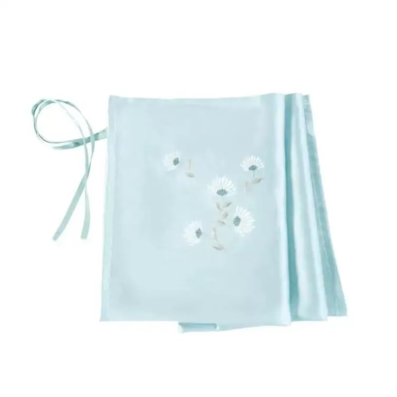 Taie d'oreiller en soie véritable avec broderie chinoise idée cadeau - 5