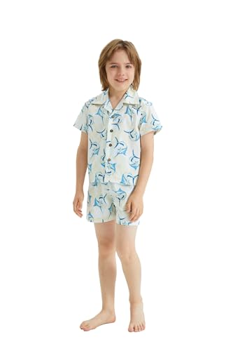 Image of Boys' Aloha Luau Shirt Cabana Set in Signature Prints